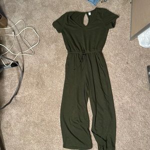Old Navy Green Jumpsuit